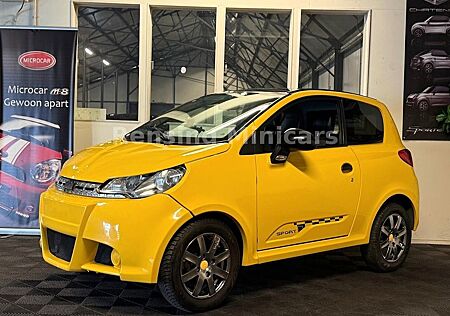 Microcar JDM Roxsy Gelb Schwarz Mopedauto 45 KM Auto