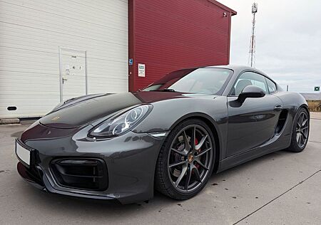 Porsche Cayman S Amber Orange interior PDK CHRONO PDLS+