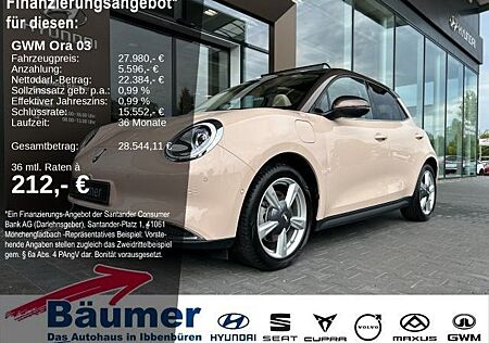 GWM Ora 03 400 PRO+ 48 kWh +360*CAM +PANO +Massage