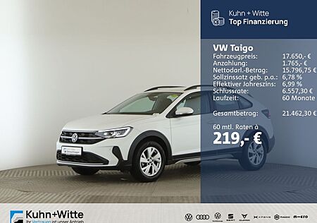 VW Taigo Volkswagen 1.0 TSI Life *LED*PDC*SHZ*IQ.Drive*App-Con