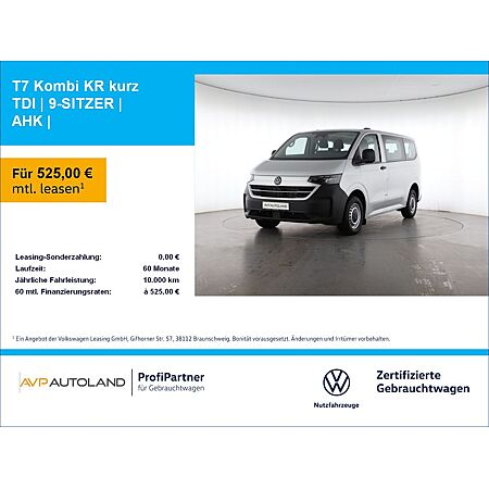 VW T6 Kombi leasen