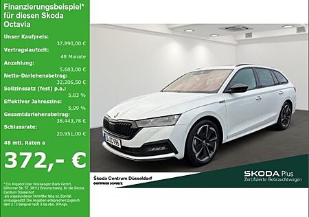 Skoda Octavia Combi Sportline Pano Infotainment-Paket