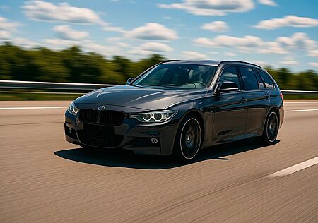 BMW 318d Touring | ST Suspensions | Neuer DPF!