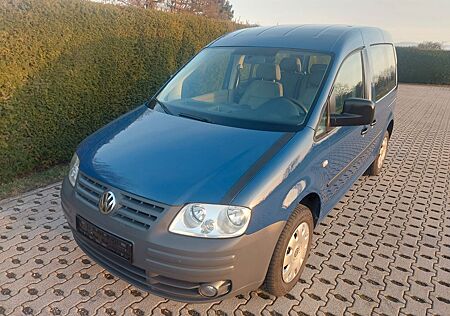 VW Caddy Volkswagen 1.4/ TÜV/ Scheckheft/8 fach /2x Schiebetür