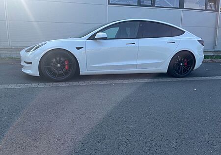 Tesla Model 3 gebraucht kaufen Tesla Model 3 Performance KW Fahrwerk Alcantara