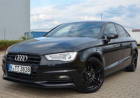 Audi A3 1.6 TDI S Tronic S Line Limousine Black 18"