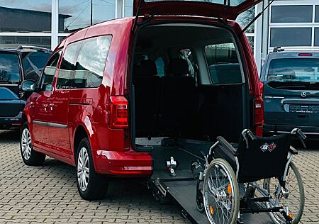 VW Caddy Volkswagen 1,4-DSG-Maxi-Behindertengerecht-Rampe