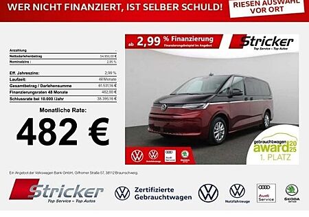 VW T7 Multivan Volkswagen Life lang 2.0 TDI 482,-ohne Anzahlun