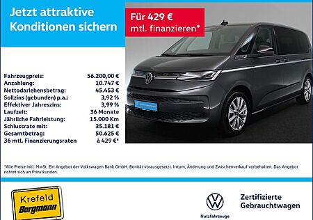 VW T7 Multivan Volkswagen 2.0 TDI Style 3,99 AHK MATRIX-LED