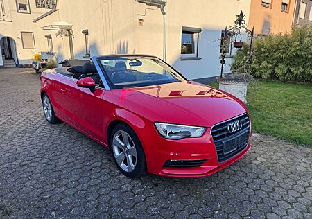 Audi Cabriolet A3 Cabrio 2016 in rot, Offene Leidenschaft