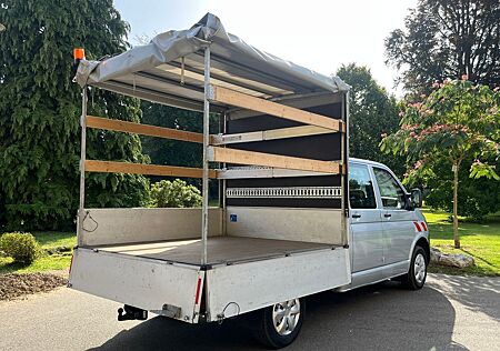 VW T6 Transporter Volkswagen T6 PRITSCHE+PLANE DoKa AUTOMATIK KAMERA STANDHZG
