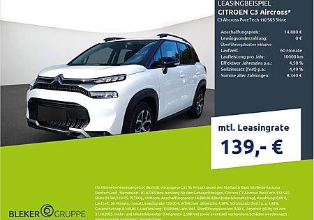 Citroën C3 Aircross PureTech 110 S&S Shine