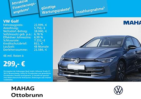 VW Golf Volkswagen VIII 1.5 TSI GOAL NewModel AHK Navi LED+ 6-
