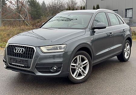 Audi Q3 2.0 TDI S line*AHK*Navi*Xenon*Teilleder*6Gang