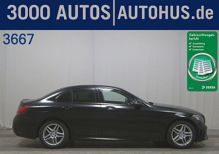 Mercedes-Benz C 220 d AMG Line AHK Navi Night ACC KeyLess vc