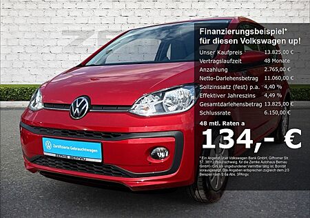 Volkswagen up! move 1.0 3,99%  Klimaautom SHZ Rückfahrkam.