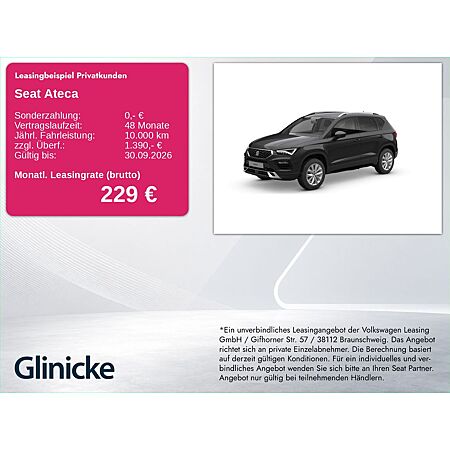 Seat Ateca leasen