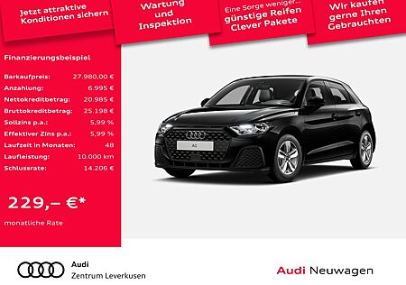Audi A1 Sportback NAVI VIRT SHZ PDC APP-CONNECT KLIMA