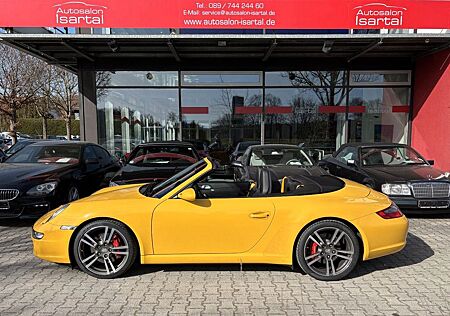Porsche 997 S Cabrio -speedgelb, 6-Gg. 56tkm -perfekt !