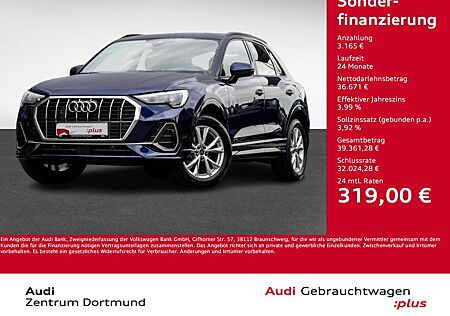 Audi Q3 35 S LINE CAM ACC LM18 LED EKLAPPE NAVI+ DAB+