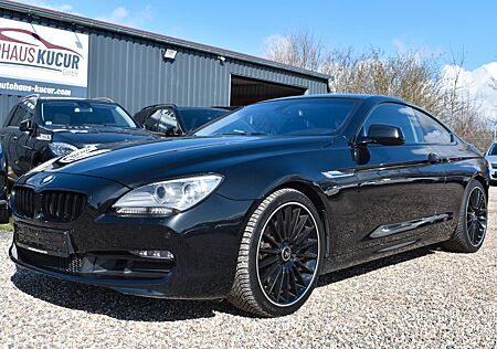 BMW 640 i Coupe Schwarz Schwarz