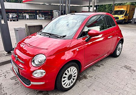 Fiat 500 Panoramadach-DAB Tuner nur 33.600km