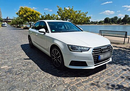 Audi A4 Limousine 190 PS 2.0 TDI Automatik weiß