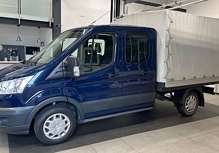 Ford Transit *Pritsche*DoKa*Plane*AC*7Sitzer*29900km*