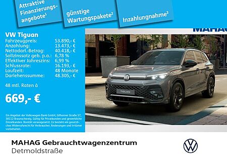 VW Tiguan Volkswagen 2.0 TDI 4 Mot R-Line BlackStyle IQ.Light