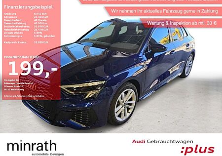 Audi A3 Sportback 35 TFSI S-Line APP+DAB+VIRT+LED+PDC