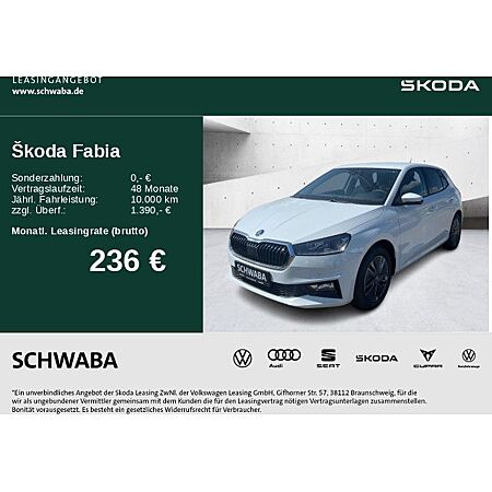 Skoda Fabia leasen