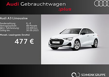 Audi A3 Limousine 30 TFSI advanced AHK ACC KAMERA