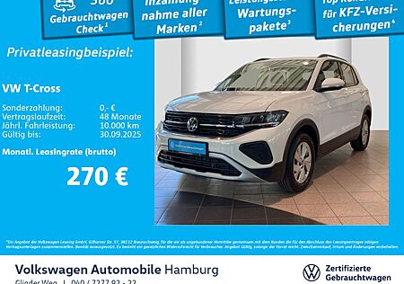 VW T-Cross Volkswagen 1.0 TSI DSG Life Kamera Klima Navi Sitzh