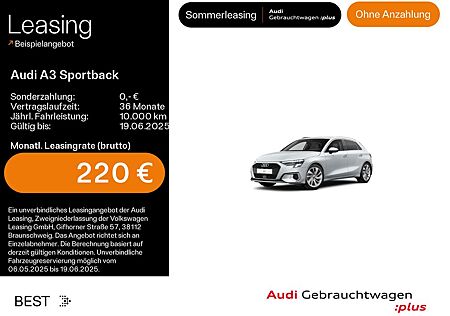 Audi A3 Sportback 30 TFSI advanced*NAVI-PLUS*LED*VIRT