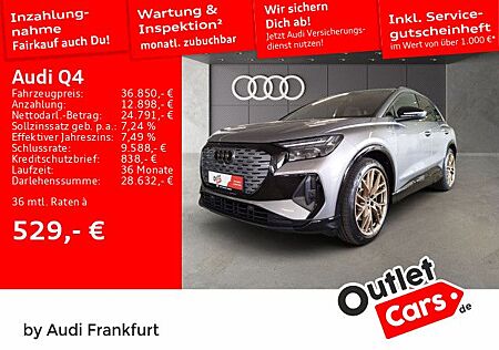 Audi Q4 e-tron Q4 40 e-tron S line Matrix-LED Navi HuD DAB Pano