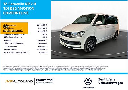 VW T6 Caravelle Volkswagen KR 2.0 TDI DSG 4MOTION COMFORTLINE