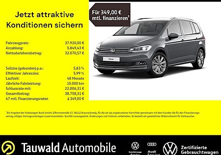 VW Touran Volkswagen 2.0 TDI DSG Highline 7S/AHK/RFK/ALLSEASON