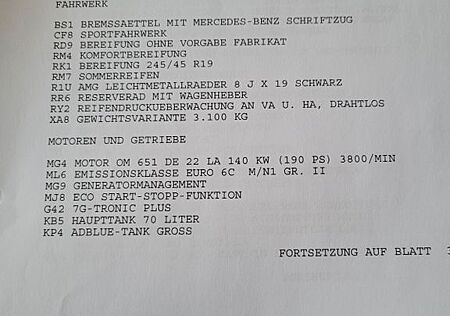 Mercedes-Benz V 250 d Aut. AVANTGARDE lang AVANTGARDE