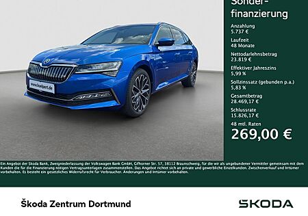 Skoda Superb Combi 1.4 iV L&K LEDER STANDHZ. AHK CAM