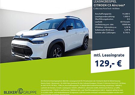 Citroën C3 Aircross PureTech 110 Shine