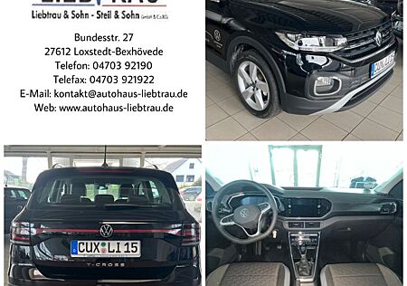 VW T-Cross Volkswagen 1.0 TSI Style *RFK*ACC*Klimauto*DAB*