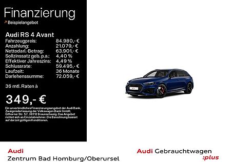 Audi RS4 RS 4 Avant quattro*HeadUp*Stadt/Tour*AHK*Pano*vi
