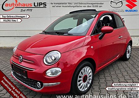 Fiat 500C Red | LED | PDC |