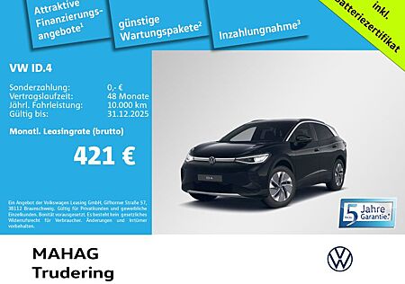 VW ID.4 Volkswagen Pro Performance 210kW WärmePu CCS AHK IQ.L
