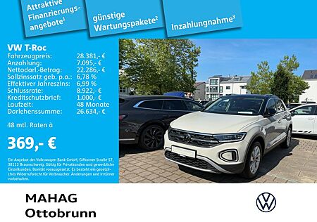 VW T-Roc Volkswagen 1.5 TSI Style LED+Navi Pano Standhz ParkAs