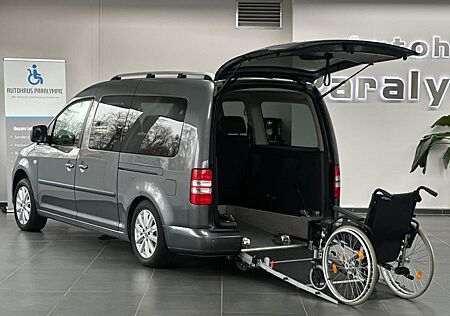 VW Caddy Volkswagen Maxi Highline TDI Behindertengerecht-Rampe
