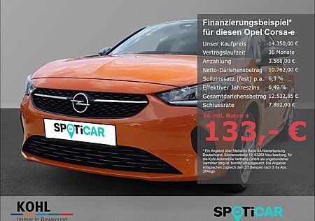 Opel Corsa -e F e Edition Spurhalteassistent Reg