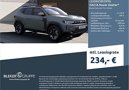 Dacia Duster Extreme TCe 130 4x4