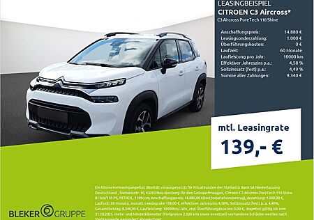 Citroën C3 Aircross PureTech 110 Shine