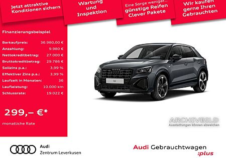 Audi Q2 TDI S line STRON MATRIX AHK LEDER ACC SHZ APP